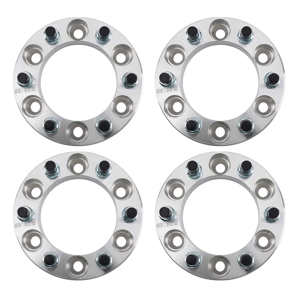 4 stuks 6x139.7mm 30mm Wheel Spacer Adapters 6 Stud geschikt voor Toyota Land Cruiser/ HiLux
