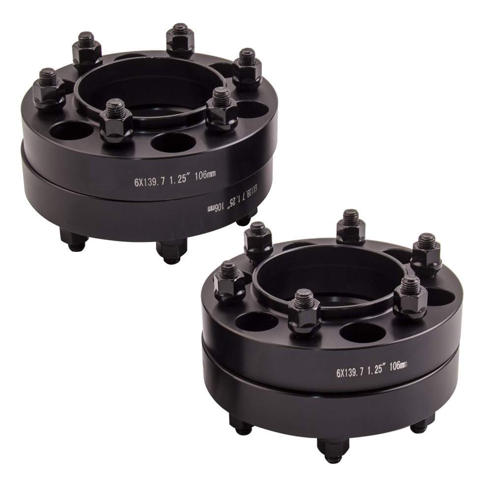 4 stuks 32mm Geschikt voor Toyota Sequoia Tundra FJ Cruiser Hubcentric Spoorverbreders