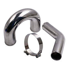 Laad de afbeelding in de galerijviewer, Universal Intercooler Piping Hose Tube 3" 76mm Turbo Pipe Hose Piping Kit