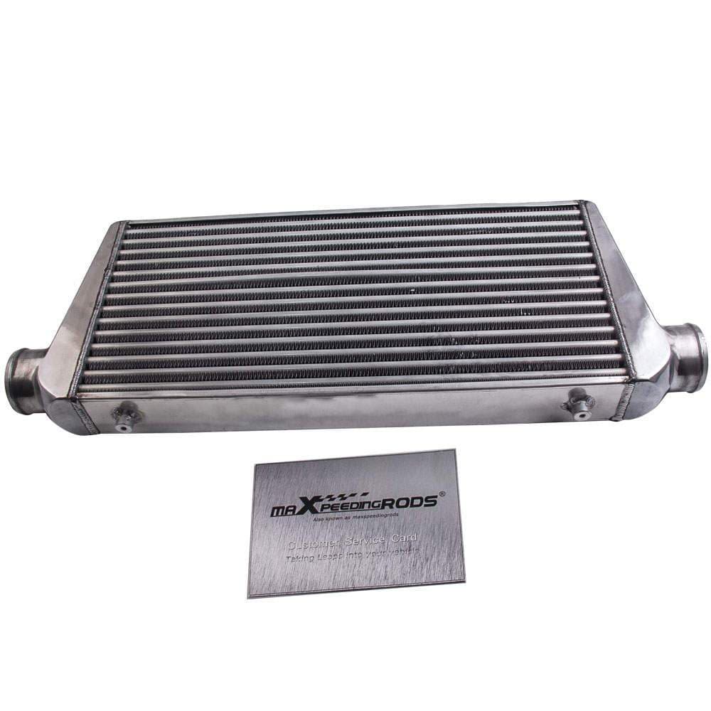 600x300x76mm Universal Intercooler + Piping Tube Kit 3" 76mm
