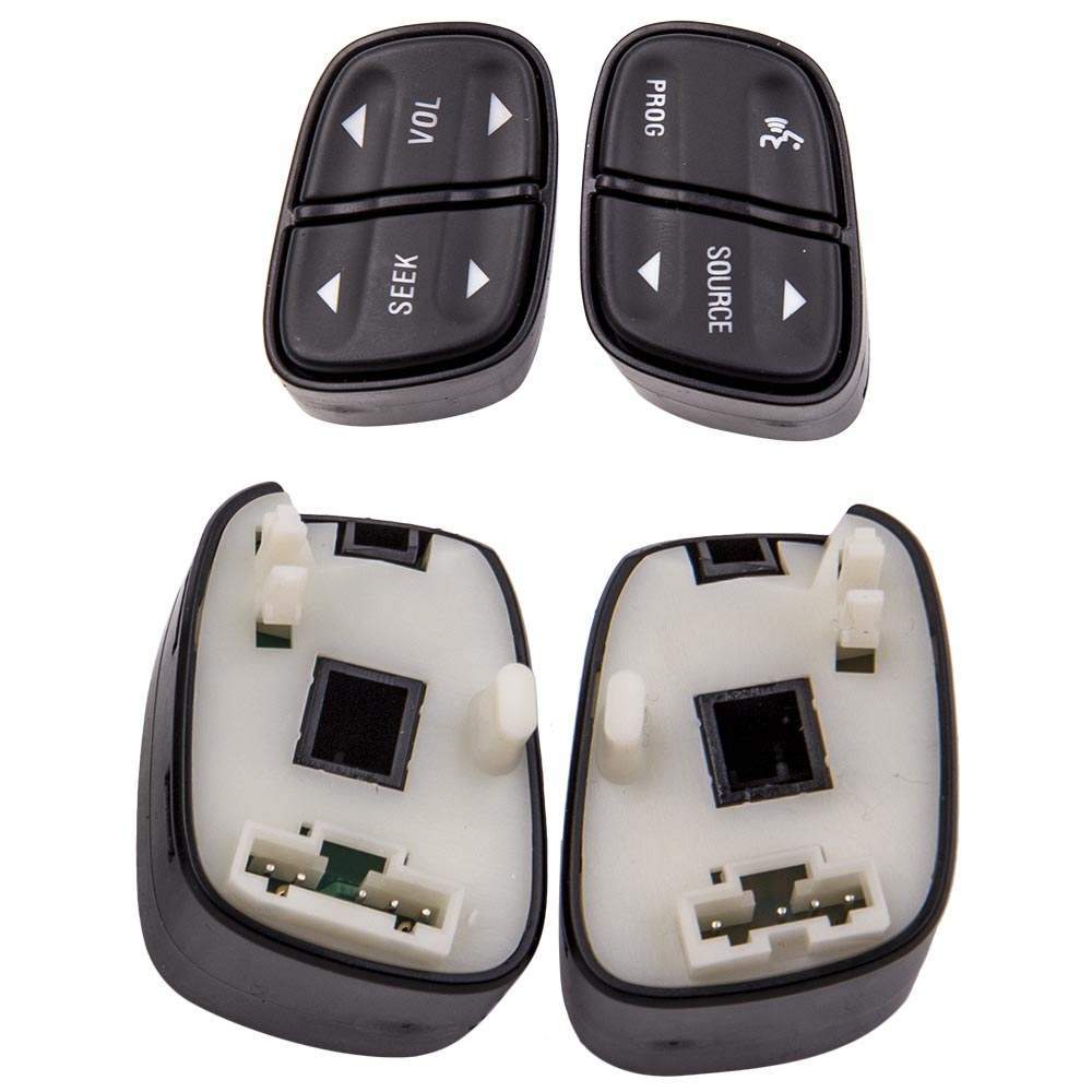 4-Button Steering Wheel Radio Volume Control Switch Fits Chevrolet GMC 21997738