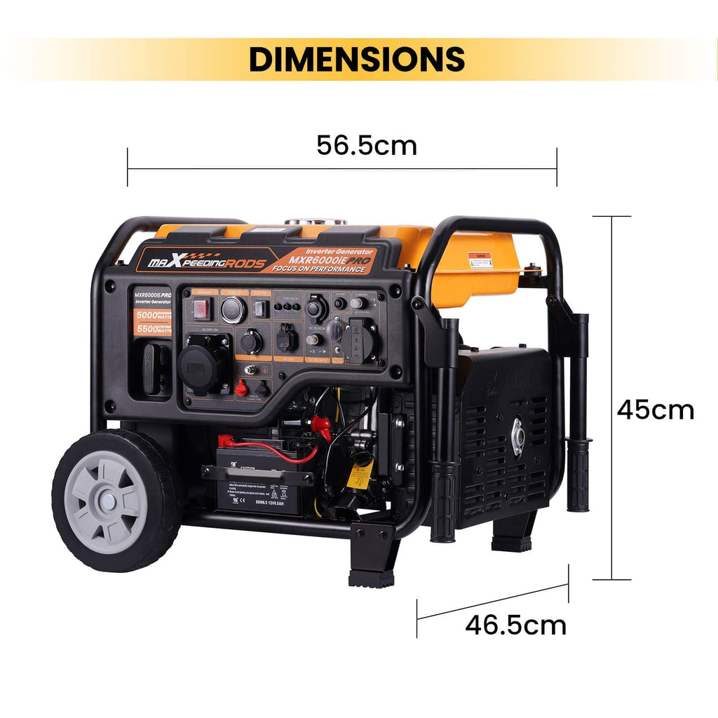 5,0kW Aggregaat Inverter Generator 4-Takt Koffermodel – Ultralicht & Stil voor Camping