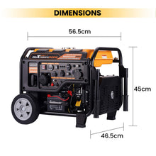 Laad de afbeelding in de galerijviewer, 5,0kW Aggregaat Inverter Generator 4-Takt Koffermodel – Ultralicht &amp; Stil voor Camping