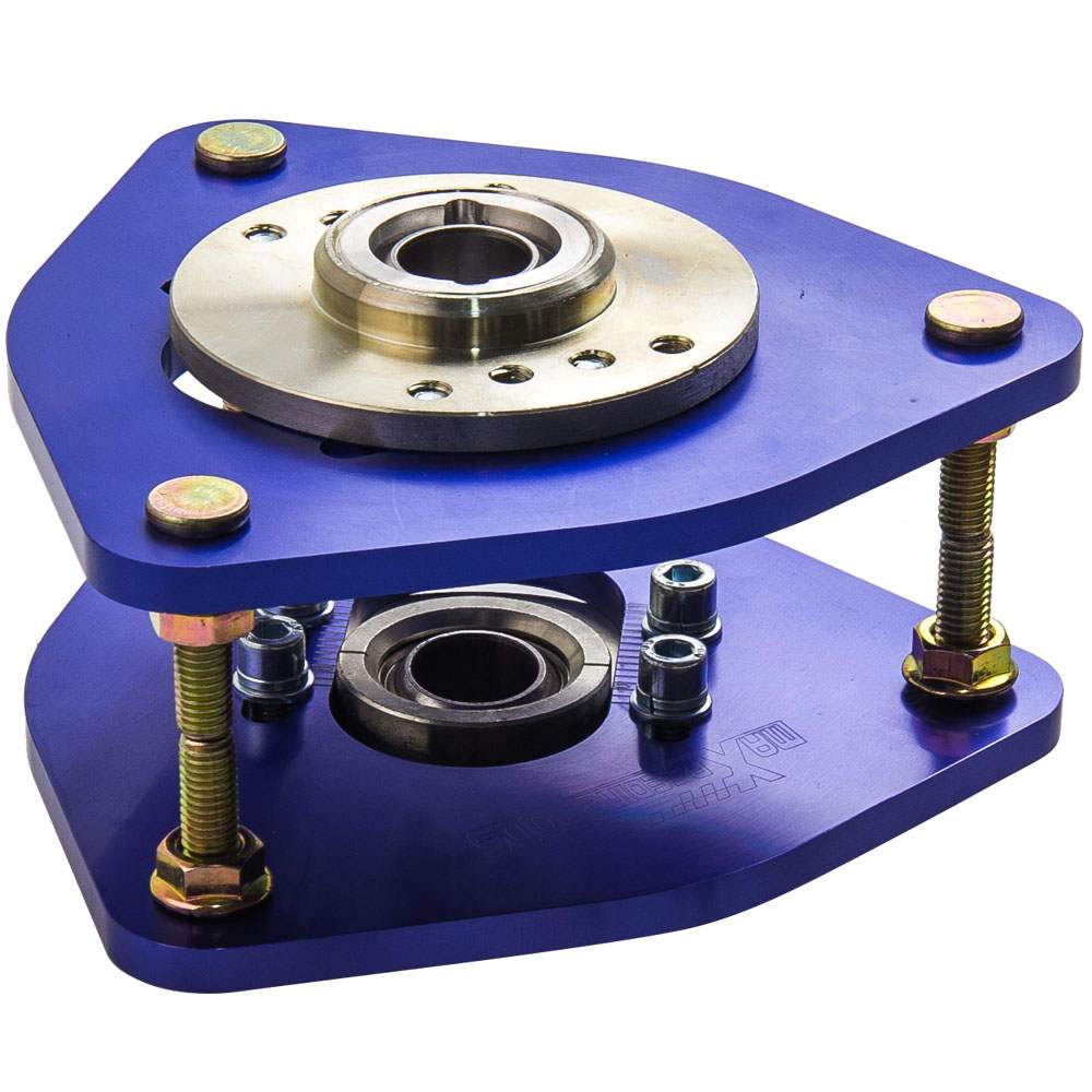 2 Stuks Camber Plates Geschikt voor Subaru Impreza GDA GDB 02-06 STi Schroefset boven Mount