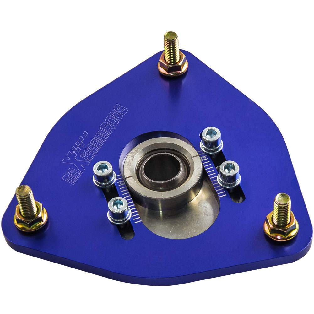 2 Stuks Camber Plates Geschikt voor Subaru Impreza GDA GDB 02-06 STi Schroefset boven Mount