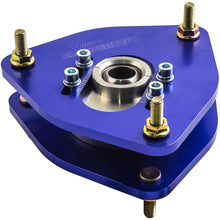 Laad de afbeelding in de galerijviewer, 2 Stuks Camber Plates Geschikt voor Subaru Impreza GDA GDB 02-06 STi Schroefset boven Mount