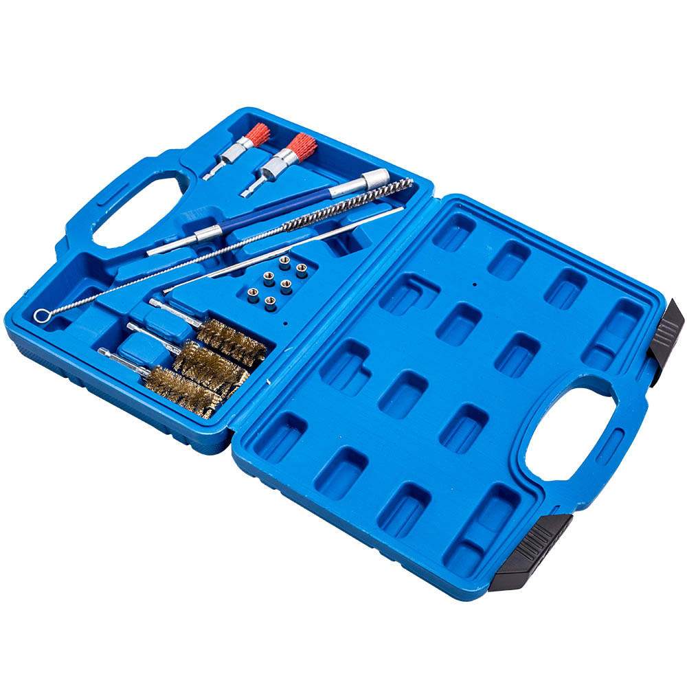 14 stuks Universal Injector Nozzle and Seat Cleaning Kit - nieuw