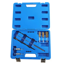 Laad de afbeelding in de galerijviewer, Injector Injectors Nozzles Seating Shaft Cleaner Gereedschap 14 stuks