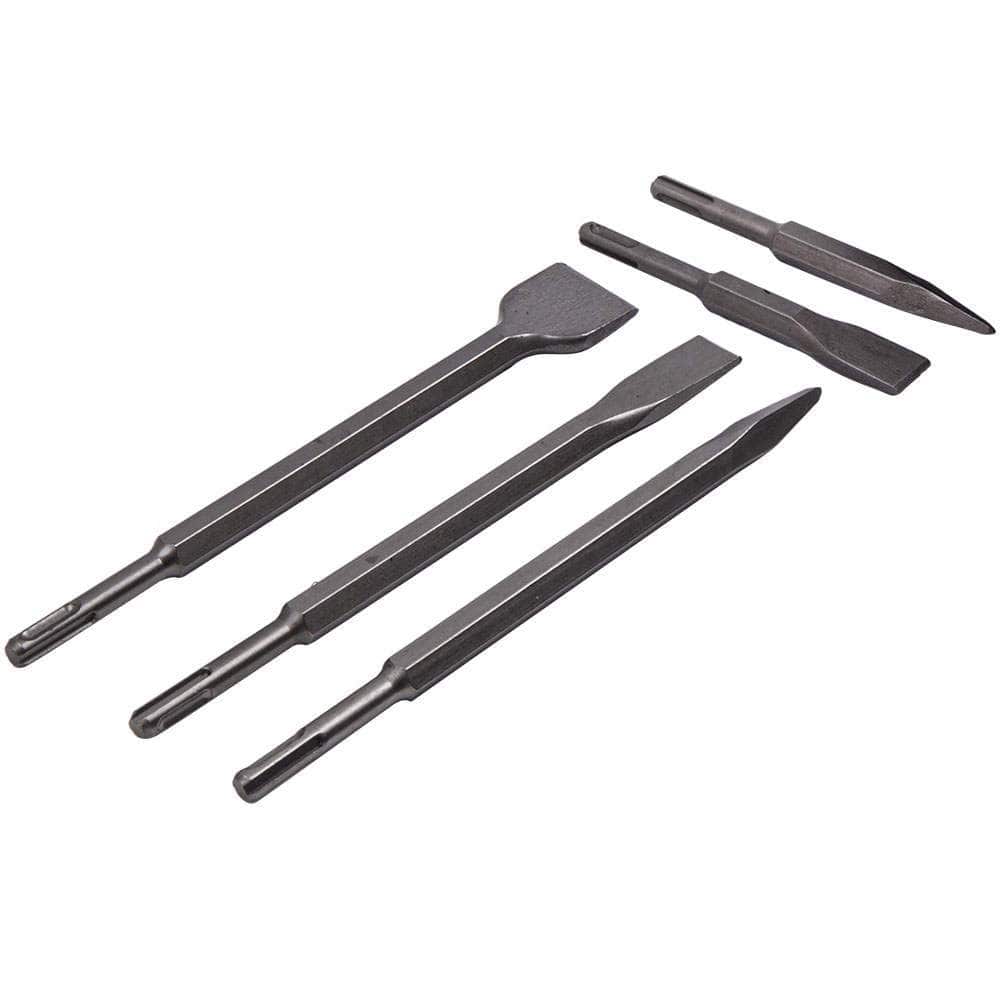 17x Hammer Drill Bits Chisel Bit Fit SDS Plus Groove Concrete Set