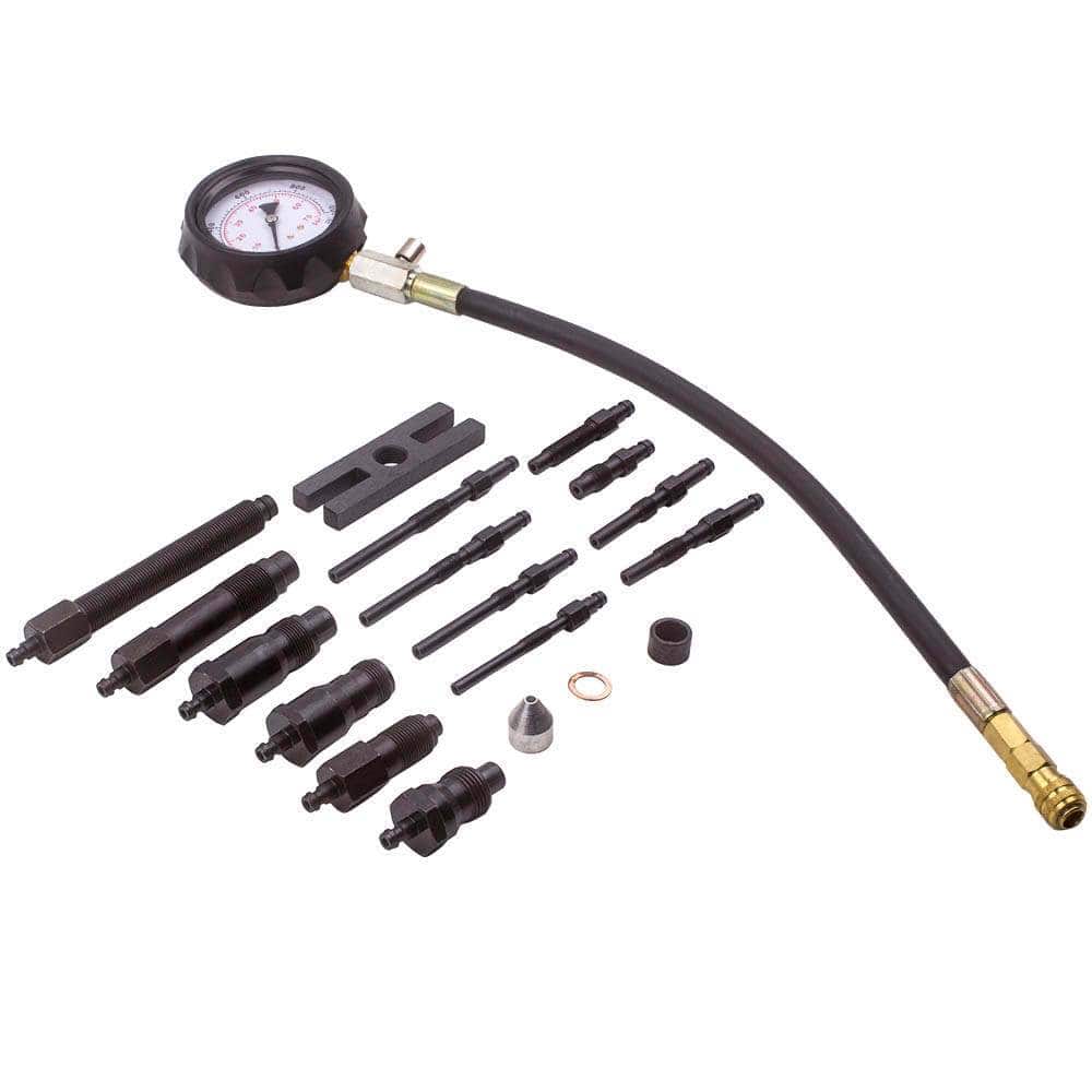 1x Diesel compression tester set for most diesel cars, trucks, tractors
