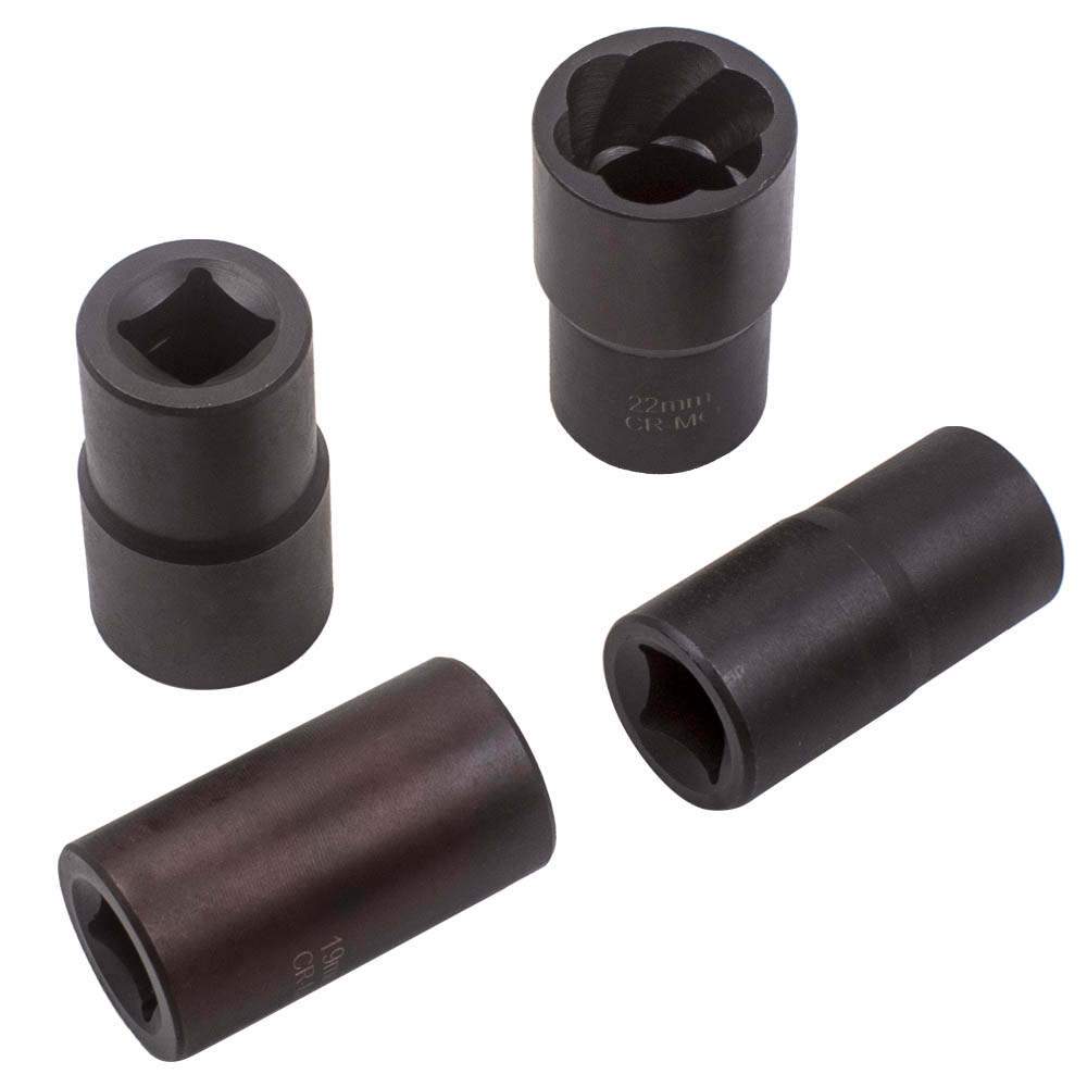 5XLocking Wheel Nut Demontagegereedschap Worn Damaged Stud Bolts 1/2