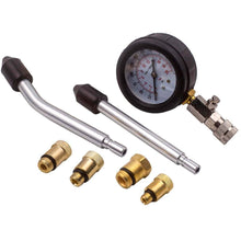 Laad de afbeelding in de galerijviewer, Spark Plug Petrol Cylinder Compression Pressure Tester Tubes Gereedschap Kit