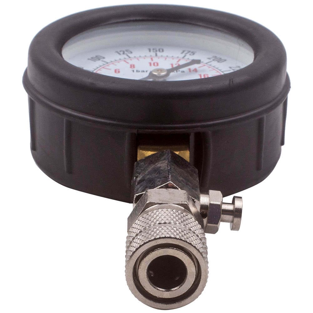 Compression pressure gauge compression tester gereedschap voor gasoline motoren 0-20 bar