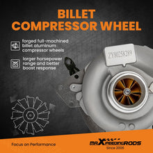 Laad de afbeelding in de galerijviewer, Billet-Kompressorrad Upgrade Turbo turbo geschikt voor Mercedes M-Klasse 280 CDI (W164) OM642 2005-2009