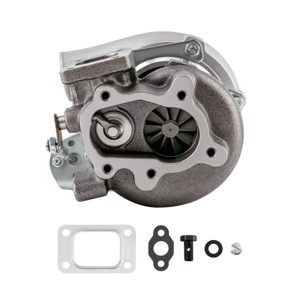 Voor GT2871 GT2860 SR20 CA18DET Upgrade Turbo 350HP 0.6 A/R 0.64 A/R 5-bolt Flange Universal Oil + Water Cooled