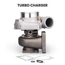 Laad de afbeelding in de galerijviewer, Voor GT3582 GT35 2.5 Inch Turbo Intercooler + Piping + BOV + Wastegate + 4-in-1 Gauge Performance