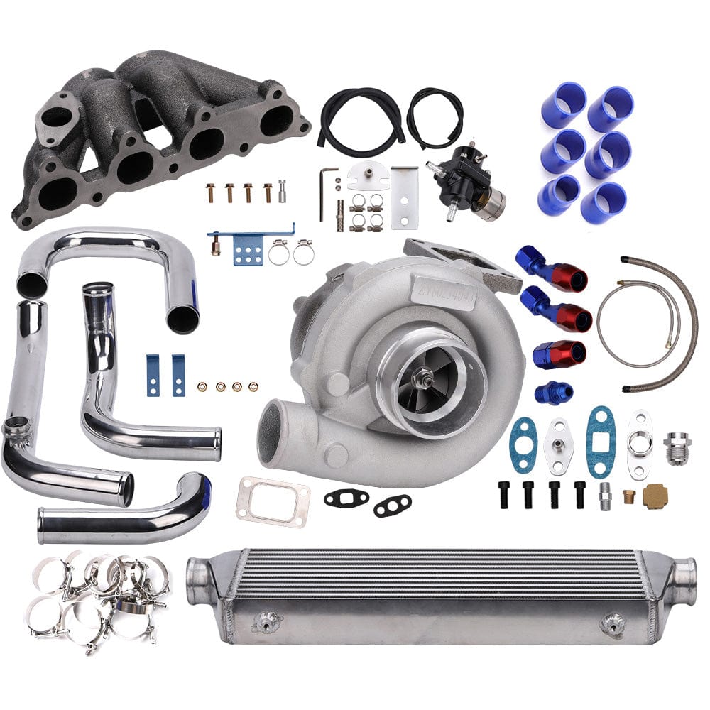 Turbokit T3/T4 hybride geschikt voor Honda D-serie D15