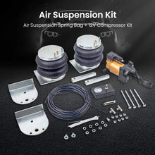 Laad de afbeelding in de galerijviewer, 2x Luchtvering Kit + 12V Compressor geschikt voor Opel Movano 2010-2024