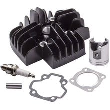Laad de afbeelding in de galerijviewer, Cylinder Kit 60cc Engine Cylinder Piston Gasket Set geschikt voor Yamaha Pw50 Qt50
