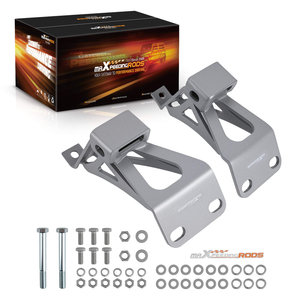Engine Mount Brackets Set compatible for Chevy C10 Small Block 1963 1964 1965 1966 1967-72