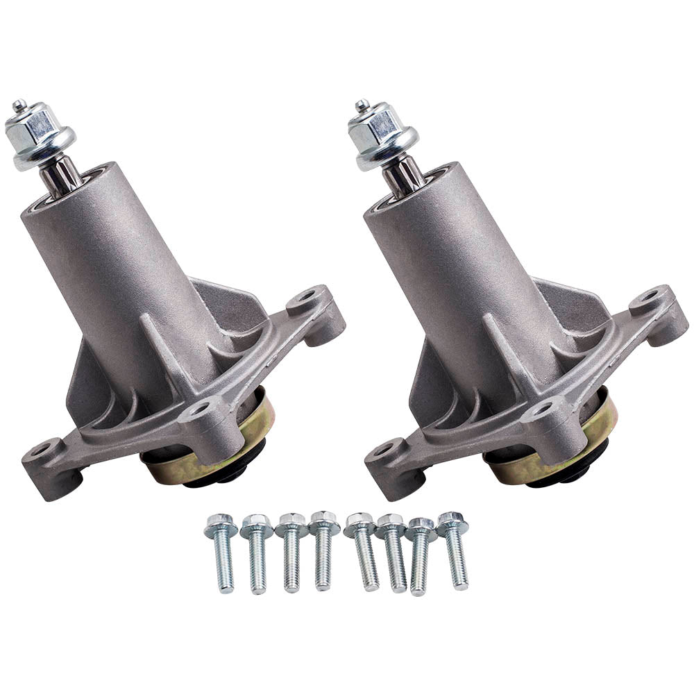 2X Mower Mandrel Spindle geschikt voor Husqvarna YTH2042XP LTH1842T 38-54 Deck 532192870