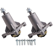 Laad de afbeelding in de galerijviewer, 2X Mower Mandrel Spindle geschikt voor Husqvarna YTH2042XP LTH1842T 38-54 Deck 532192870