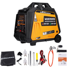 Laad de afbeelding in de galerijviewer, 3.5KW Gasolina LPG Inverter Generador Arranque eléctrico 230V 12V