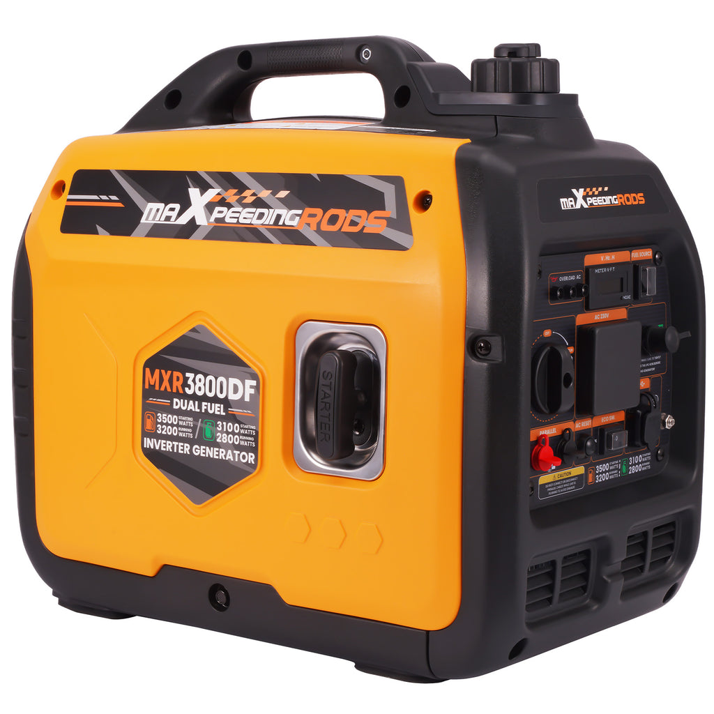 Generator Petrol Inverter 3500W Portable 22kg voor RV SUV Camping...