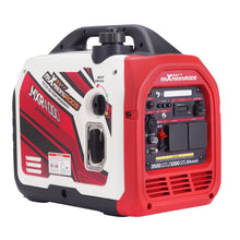 Laad de afbeelding in de galerijviewer, 3500W Portable Inverter Generator Quiet Camping Power Supply Digital Display