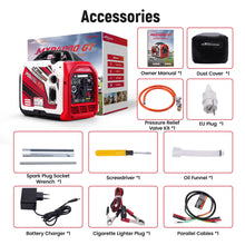 Load image into Gallery viewer, Gasoline/LPG 3.5kw Inverter Generator Bluetooth/Pull Start/Electric