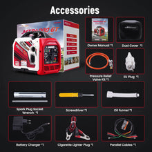 Load image into Gallery viewer, Gasoline/LPG 3.5kw Inverter Generator Bluetooth/Pull Start/Electric