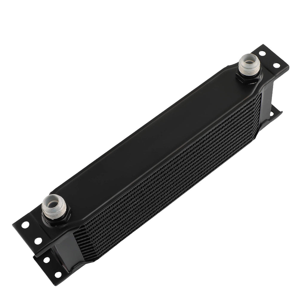 Universal Engine Oil Cooler 13 ROW AN10 + Filter Adapter Kit + Nylon Oil Lines