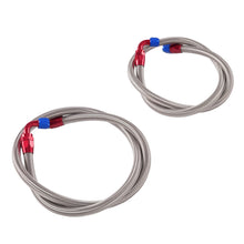 Laad de afbeelding in de galerijviewer, AN10 19 Row AN10 Aluminum Oil Cooler Kit Universal w/ Thermostat Sandwich Plate