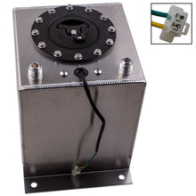 Laad de afbeelding in de galerijviewer, Universal 2.5 Gallon 10L Fuel Cell Tank Lightweight Aluminum met fuel sender