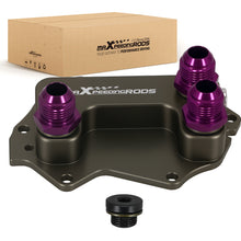 Laad de afbeelding in de galerijviewer, AN10 Oil Cooler Adapter Kit geschikt voor Mini F54 F55 F60 B38/B48 1.5T 2.0T Purple
