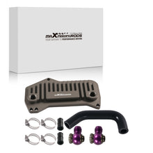 Laad de afbeelding in de galerijviewer, Aluminum AN10 Oil Cooler Sandwich Adapter geschikt voor VW Audi Golf DQ500 DQ381