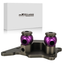 Laad de afbeelding in de galerijviewer, Aluminum Oil Adapter Sandwich AN10 geschikt voor BMW MINI R55 R56 R60 R61 N14 N18
