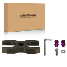 Laad de afbeelding in de galerijviewer, Aluminum Alloy Oil Filter Adapter geschikt voor BMW 135i 335i e90 e92 e93 AN10 Purple