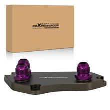 Laad de afbeelding in de galerijviewer, Aluminium AN10 Oil Cooler Sandwich Plate geschikt voor BMW F30 F10 F12 N20 N52