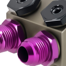 Laad de afbeelding in de galerijviewer, AN10 Oil Filter Plate compatible for Honda Civic Gen10 FC1 FK7 Aluminum M20*1.5 Purple