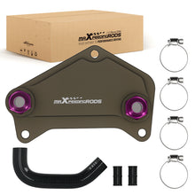 Laad de afbeelding in de galerijviewer, Aluminum Oil Cooler Adapter AN10 geschikt voor VW Audi Golf MK5 MK6 GTI DQ250