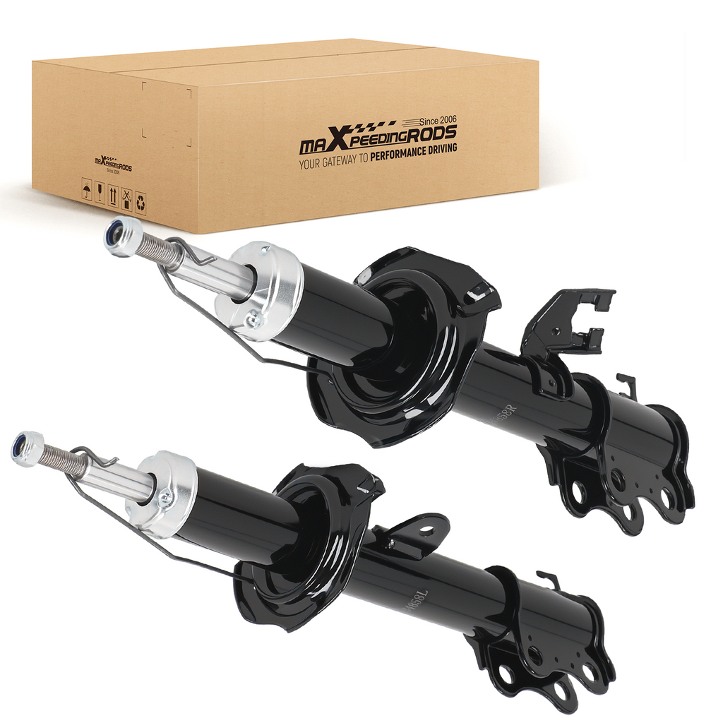 2x Shocks Shock Absorbers geschikt voor Nissan Micra 2010-2015 K13K Voor shock struts