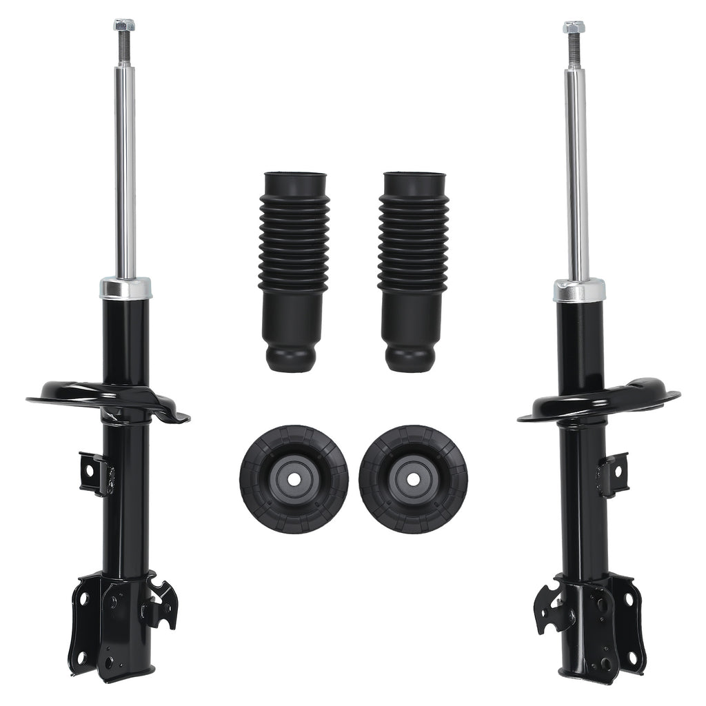 2x Amortiguador Completo Delantero compatible for Suzuki Swift Splash 4708282 4708288