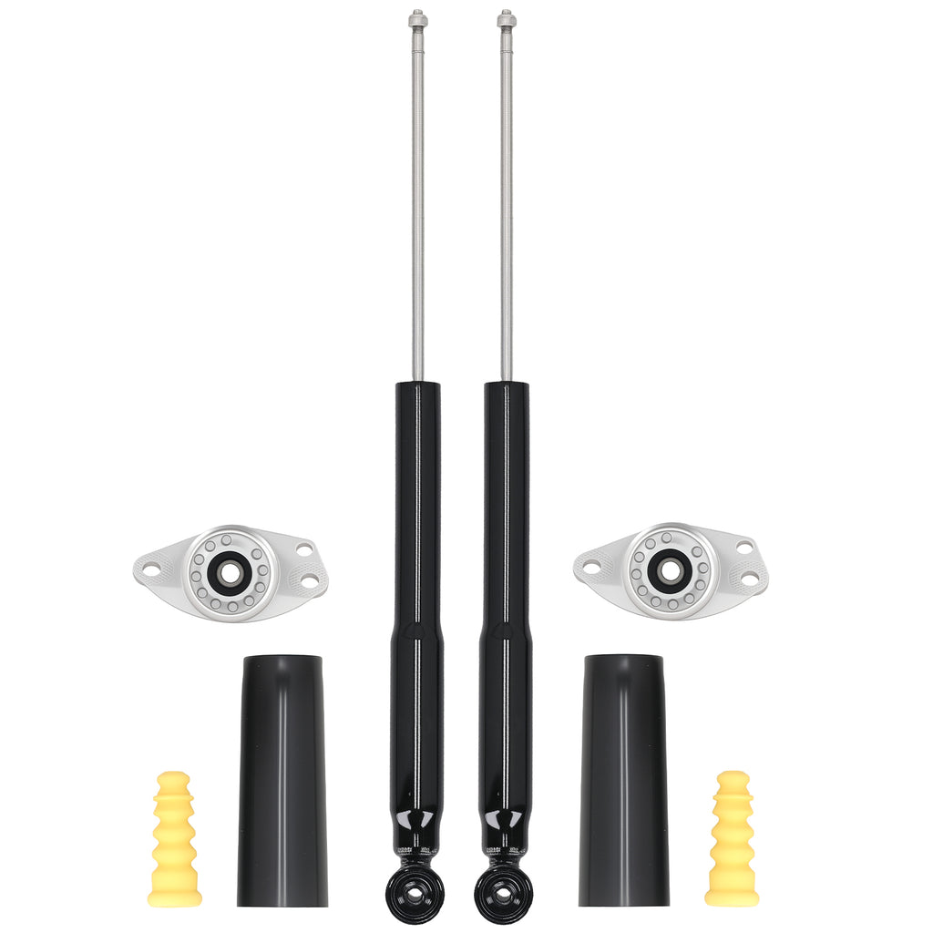 2x Amortiguador compatible for Audi A3 compatible for Seat Leon compatible for VW Golf Bora 1J0513353A 1J0512131B