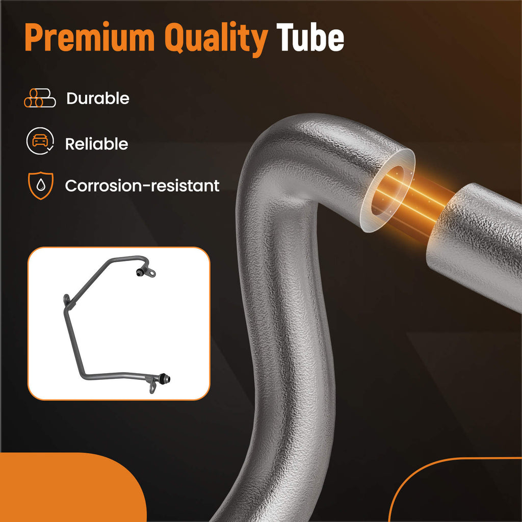 Turbocharger oil line compatible for Mercedes-Benz CLA250 GLA250 A250 B250 12-23 2700900400