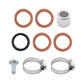 Oil Return Feed Line Kit compatible for Mini Cooper 1.6L R55 R56 R57 R58 R59 R60 R61 Turbo