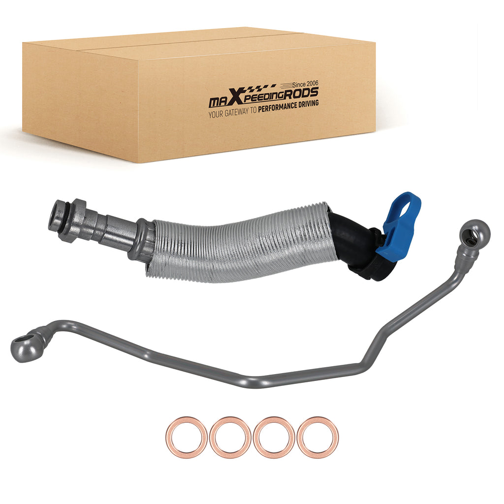 Turbo Oil Feed Return Pipe geschikt voor MINI Clubman R55 Cooper S 135KW 11657534454 10-14