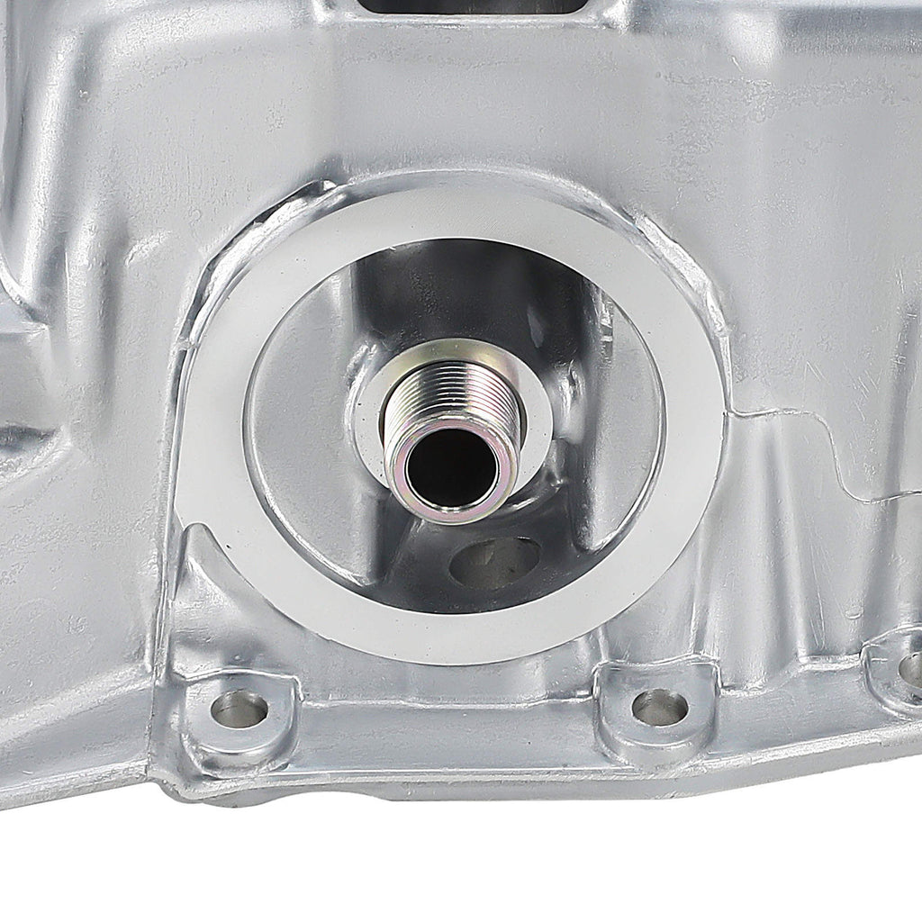 Aluminum oil pan silver 04C103603D for Seat Mii KE1 KF1 Skoda Citigo NF1 VW UP!