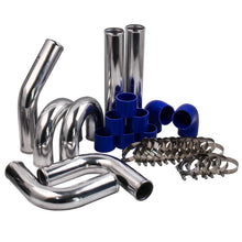 Laad de afbeelding in de galerijviewer, Universal 3 Inches 3 76mm Intercooler Pipe Piping Kit Air Intake DIY