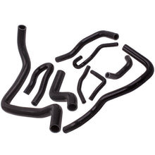 Laad de afbeelding in de galerijviewer, geschikt voor Honda Civic D15 D16 EG EK SOHC 1992-2000 9Pcs Black Heater Hose Pipe Kit